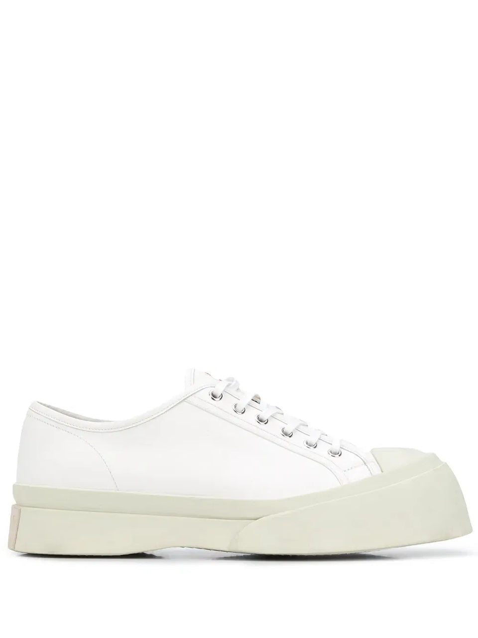 Pablo leather flatform sneakers