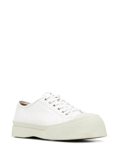 Pablo leather flatform sneakers