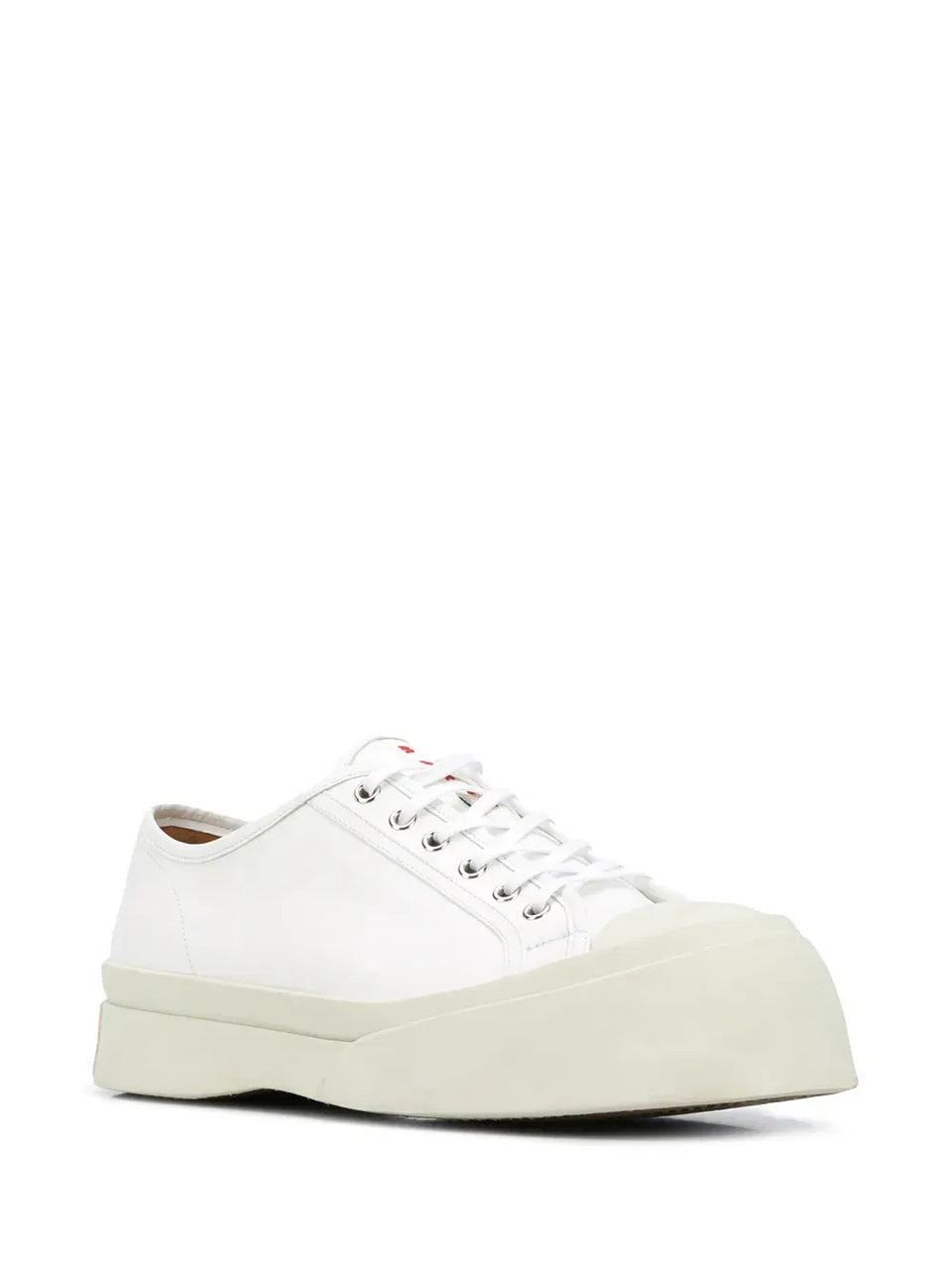 Pablo leather flatform sneakers
