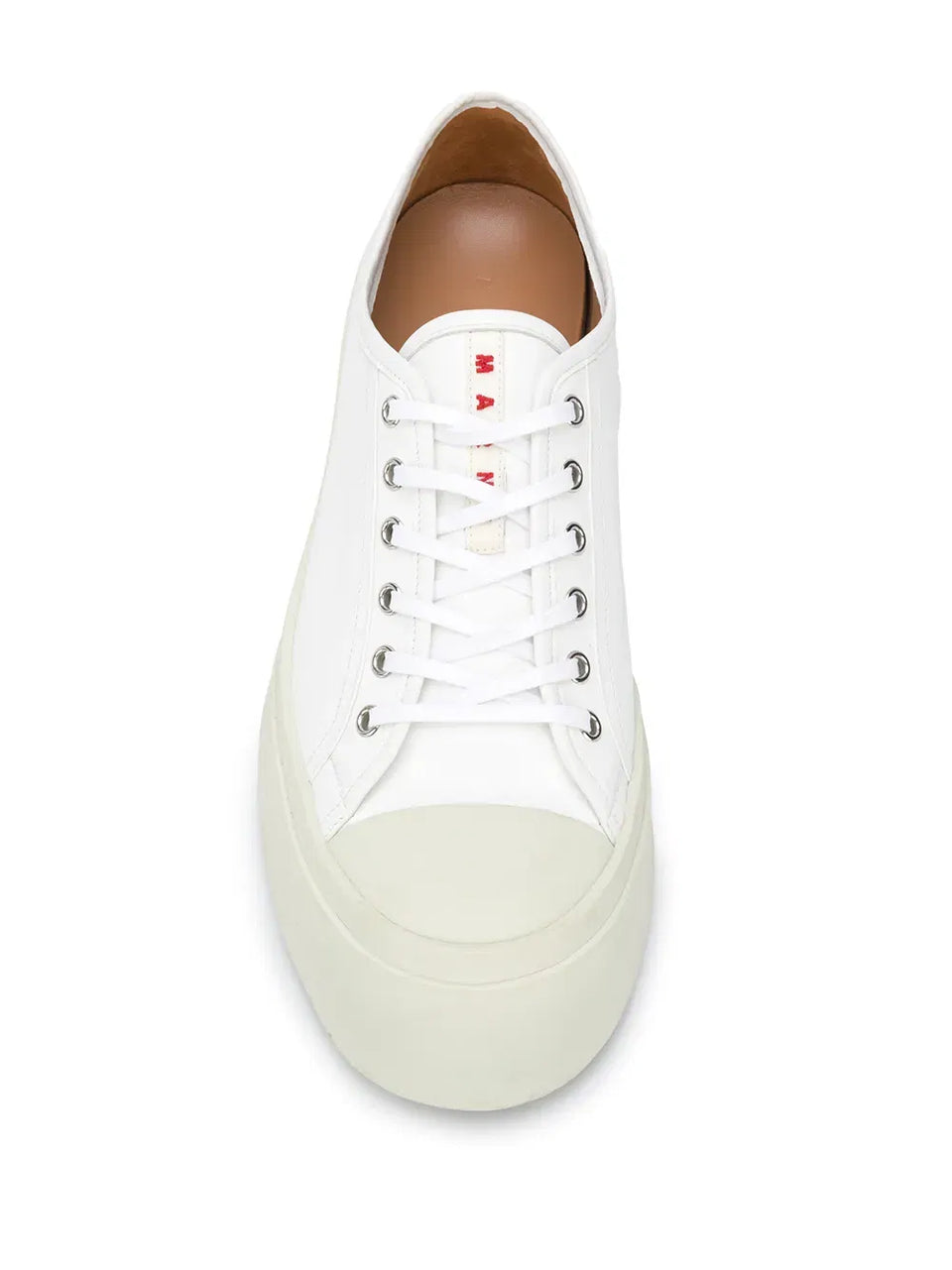 Pablo leather flatform sneakers