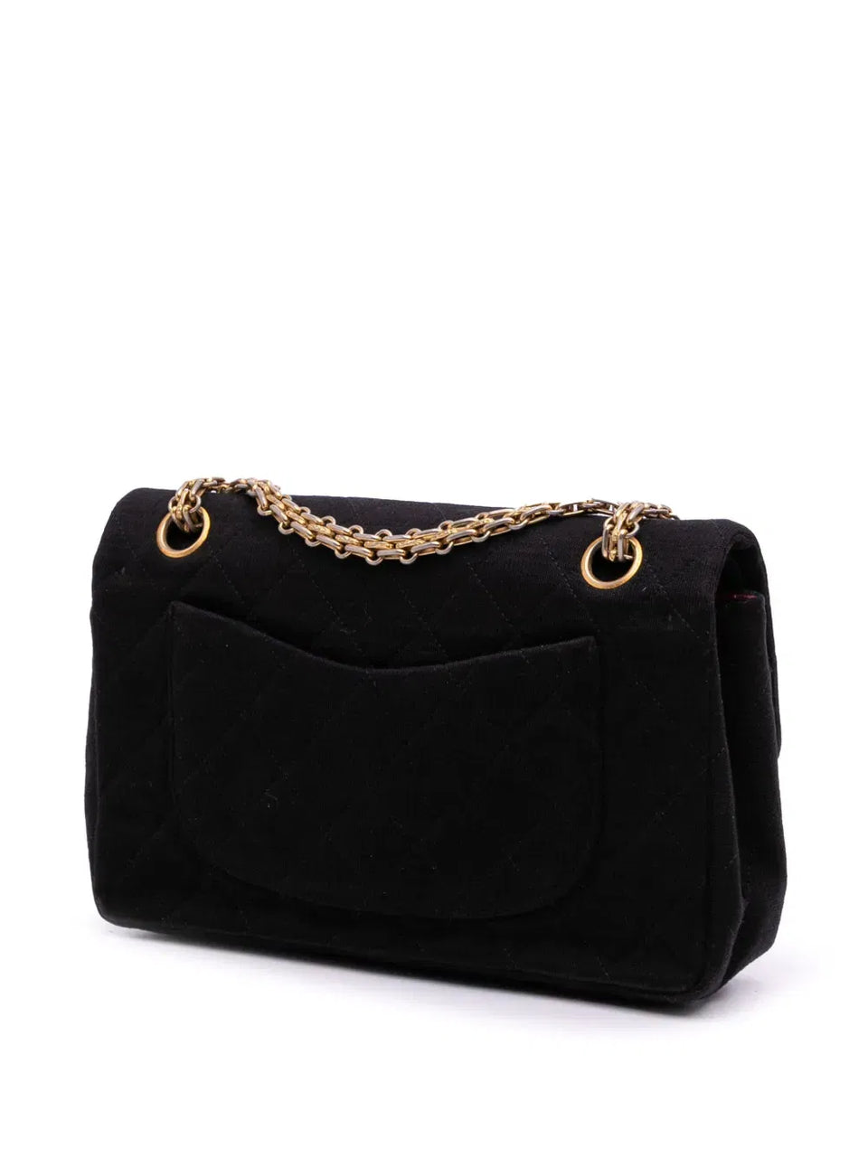 1989-1991 Small Classic Jersey Double Flap shoulder bag