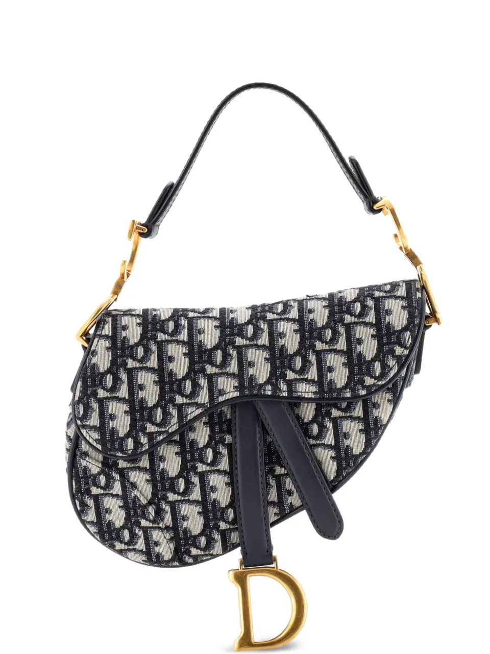 Saddle Handbag Oblique Canvas Mini shoulder bag