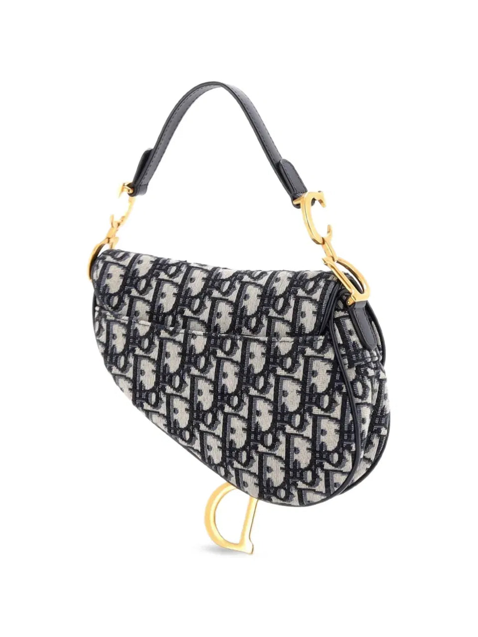 Saddle Handbag Oblique Canvas Mini shoulder bag