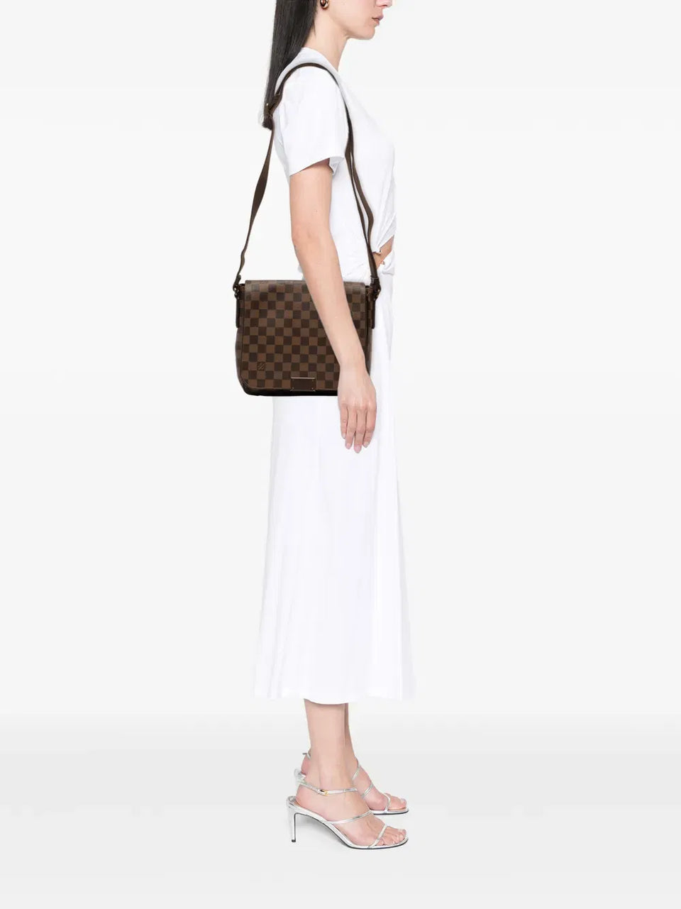 2016 Damier Ebene District PM crossbody bag