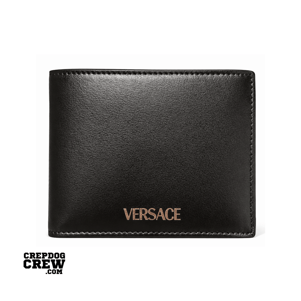 VERSACE BIFOLD WALLET BLACK