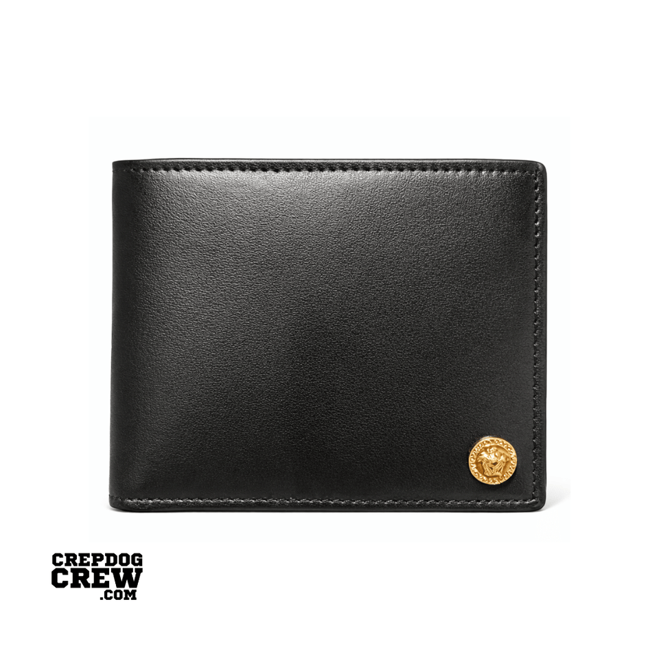VERSACE BIFOLD WALLET BLACK