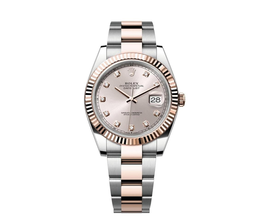 Rolex | Datejust | 126331 | Rose gold | 41 mm | Rose gold | Pink | Automatic