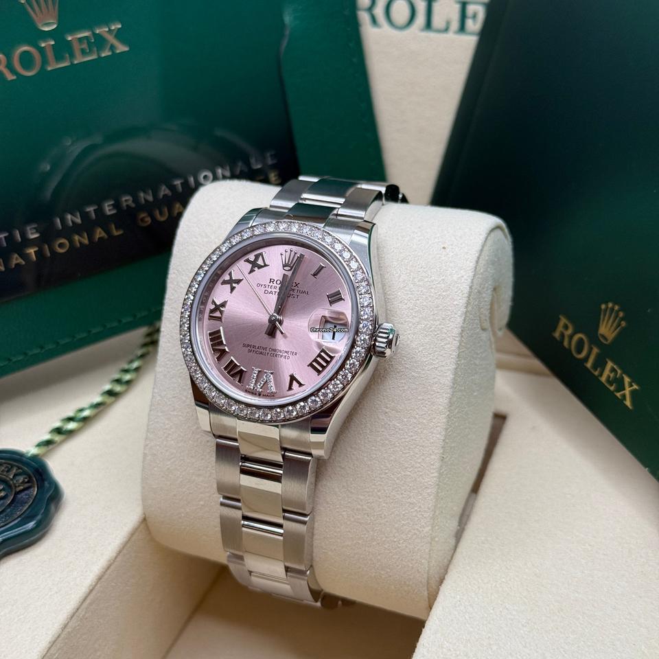 Rolex | Datejust | 278384RBR | Gold/Steel | 31 x 37 mm | Steel | Pink | Automatic