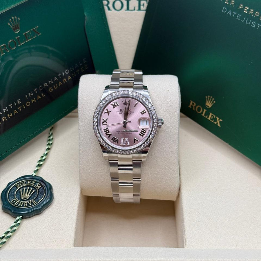 Rolex | Datejust | 278384RBR | Gold/Steel | 31 x 37 mm | Steel | Pink | Automatic