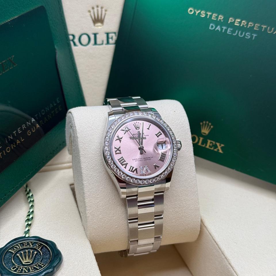 Rolex | Datejust | 278384RBR | Gold/Steel | 31 x 37 mm | Steel | Pink | Automatic