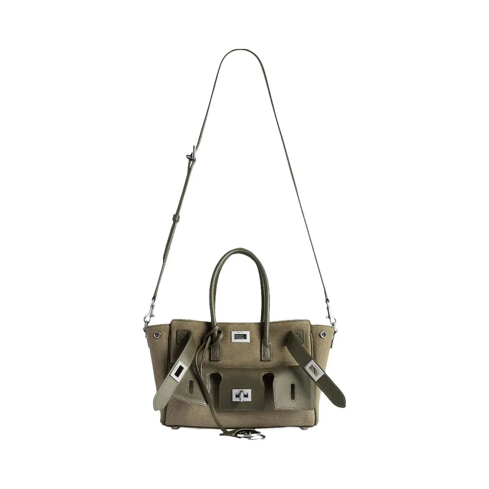 Balenciaga Bel Air Mini Cotton Leather