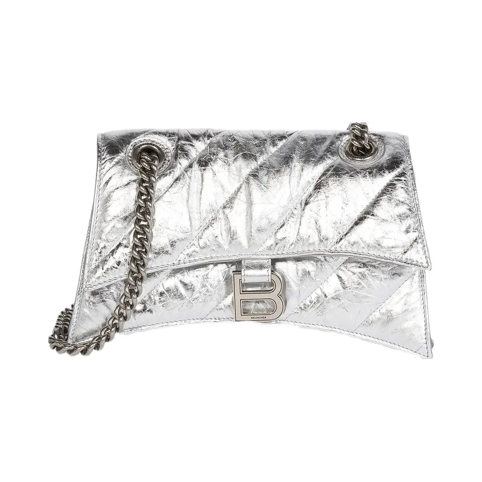 Balenciaga Crush Small Chain Metallized