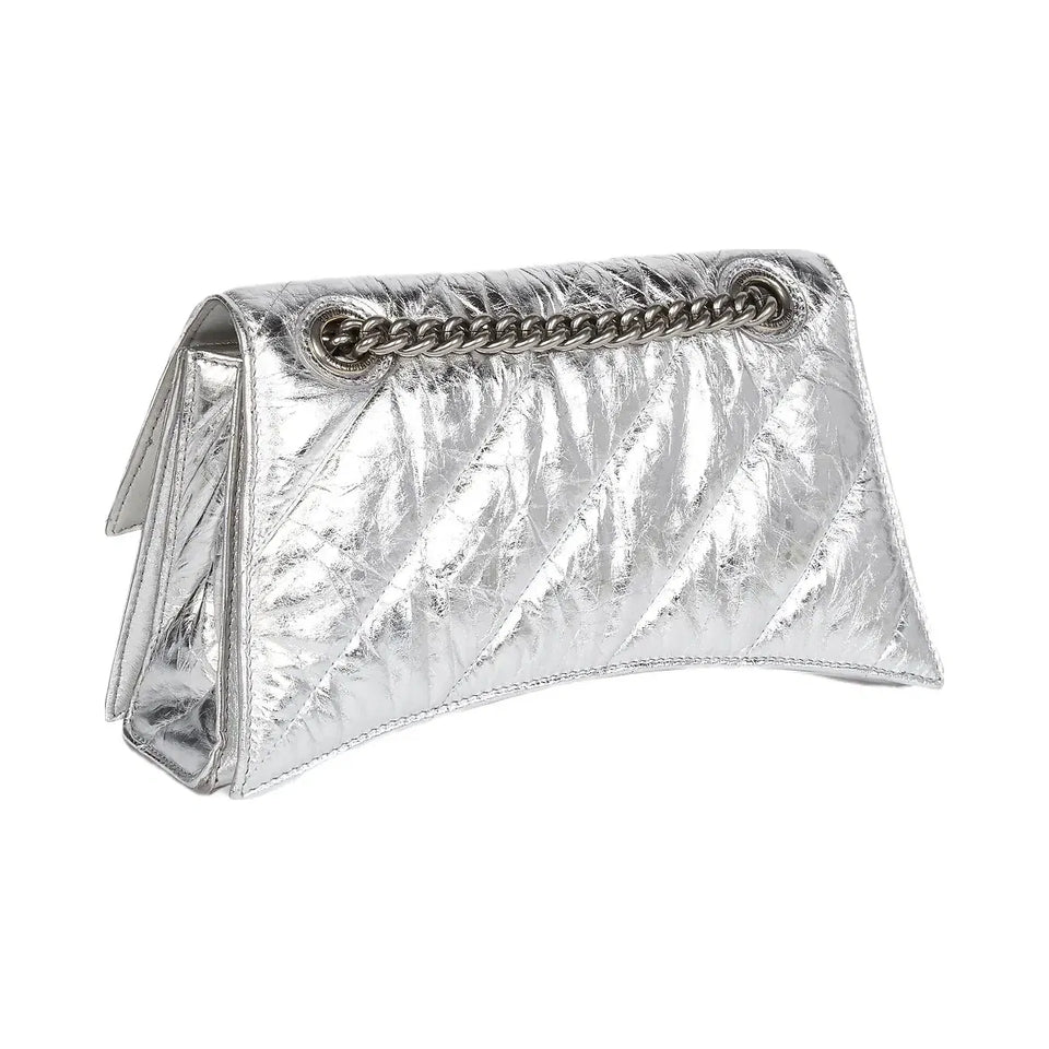 Balenciaga Crush Small Chain Metallized