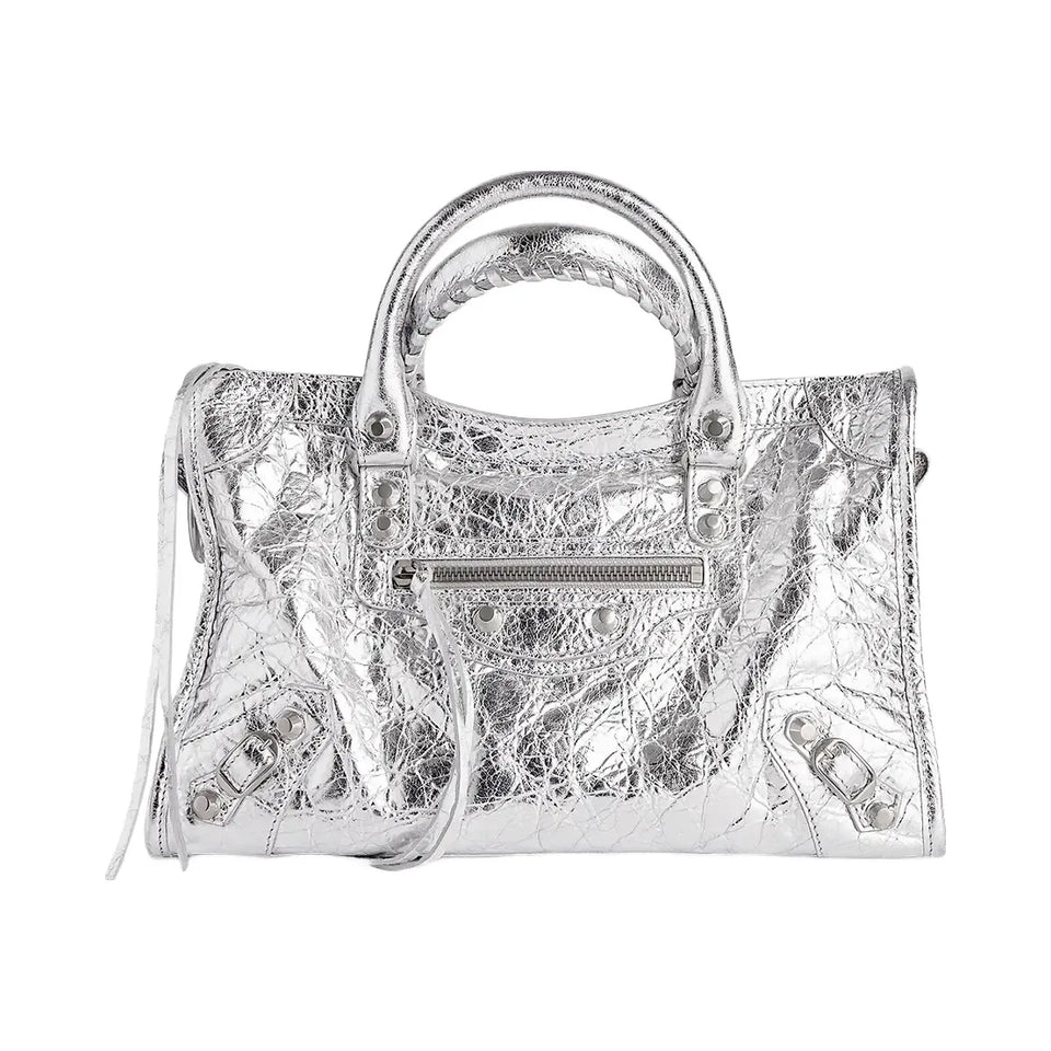 Balenciaga Le City Small Metallized