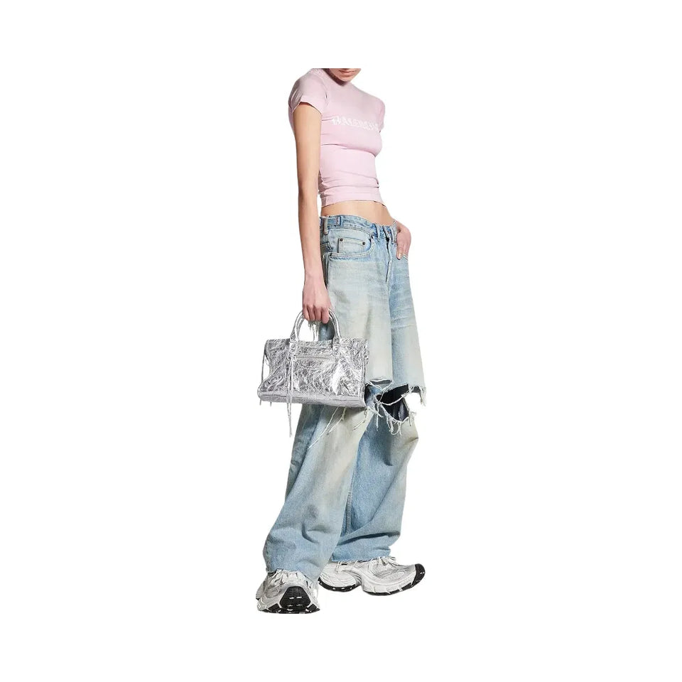 Balenciaga Le City Small Metallized