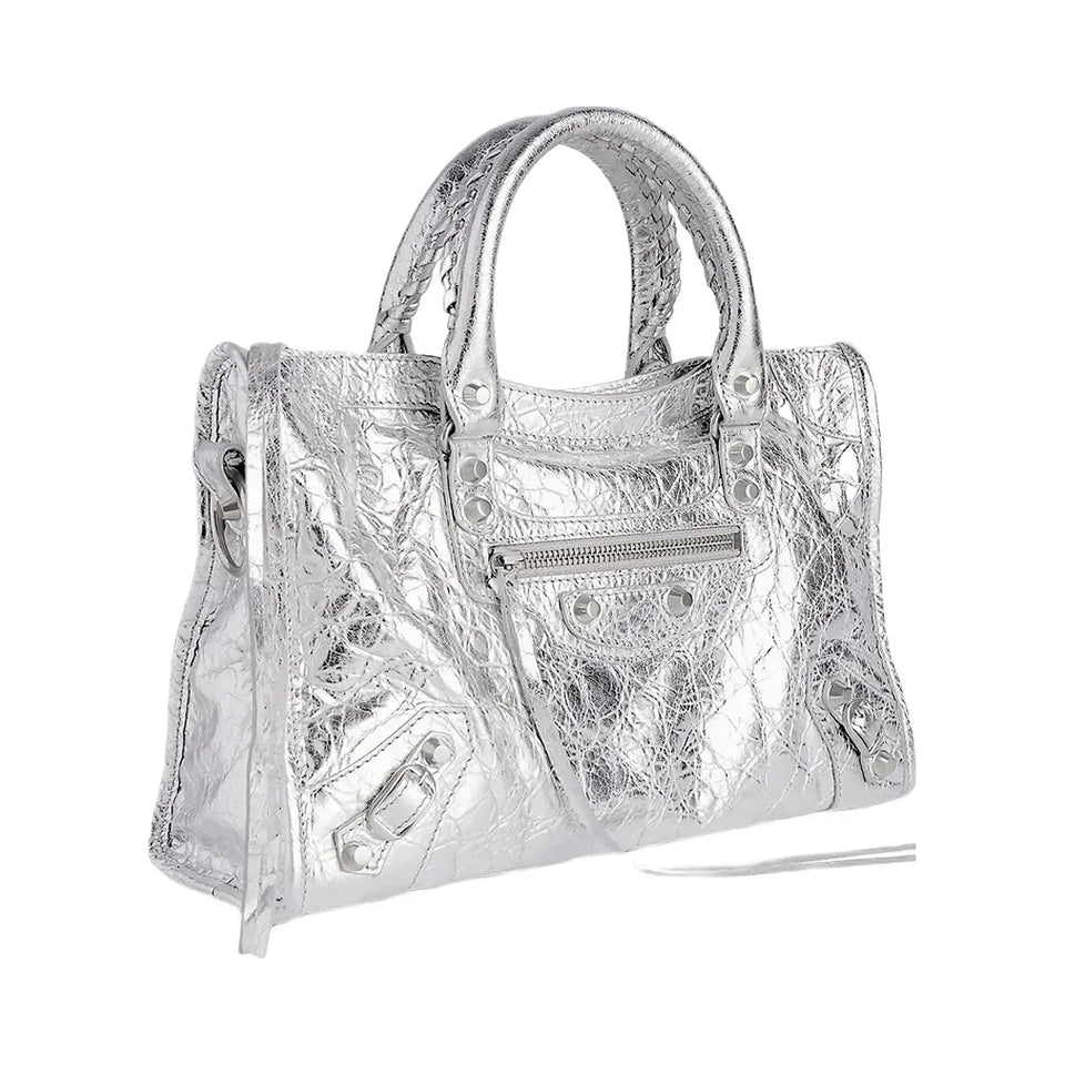 Balenciaga Le City Small Metallized