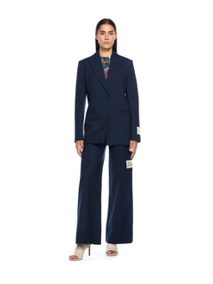 Off-White Gabardine Tailoring Cargo Trousers