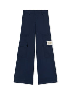 Off-White Gabardine Tailoring Cargo Trousers