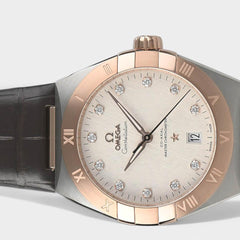Omega Constellation Master Chronometer Diamond / Steel&Gold / 39mm Box&Papers 131.23.39.20.52.001