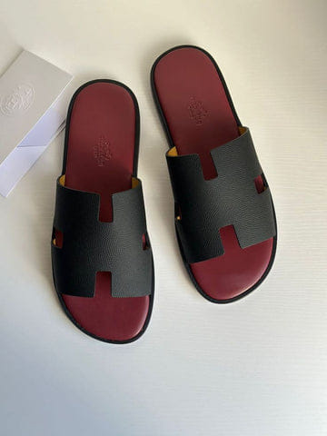 Hermes Izmir Sandal Vert Toundra