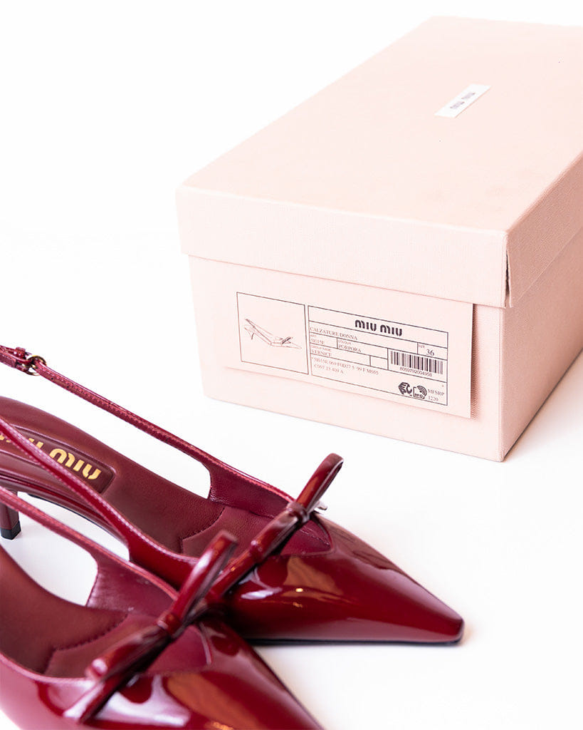 Miu Miu Calzature Donna Porpora (UK 3.5)