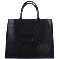 Dior Book Tote Oblique Black