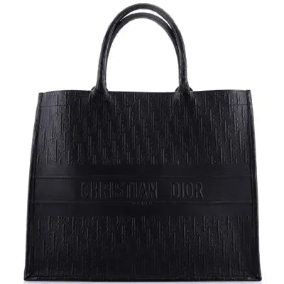Dior Book Tote Oblique Black