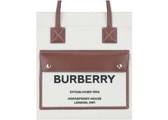 Burberry Medium Freya Tote Tan