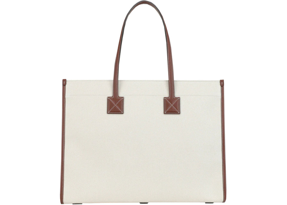 Burberry Medium Freya Tote Tan