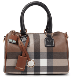 Burberry Mn Drawstring Bag Dark Birch Brown