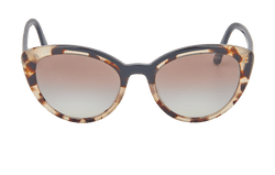 Prada Round Sunglasses Yellow Pr_26Zs_13L08Z
