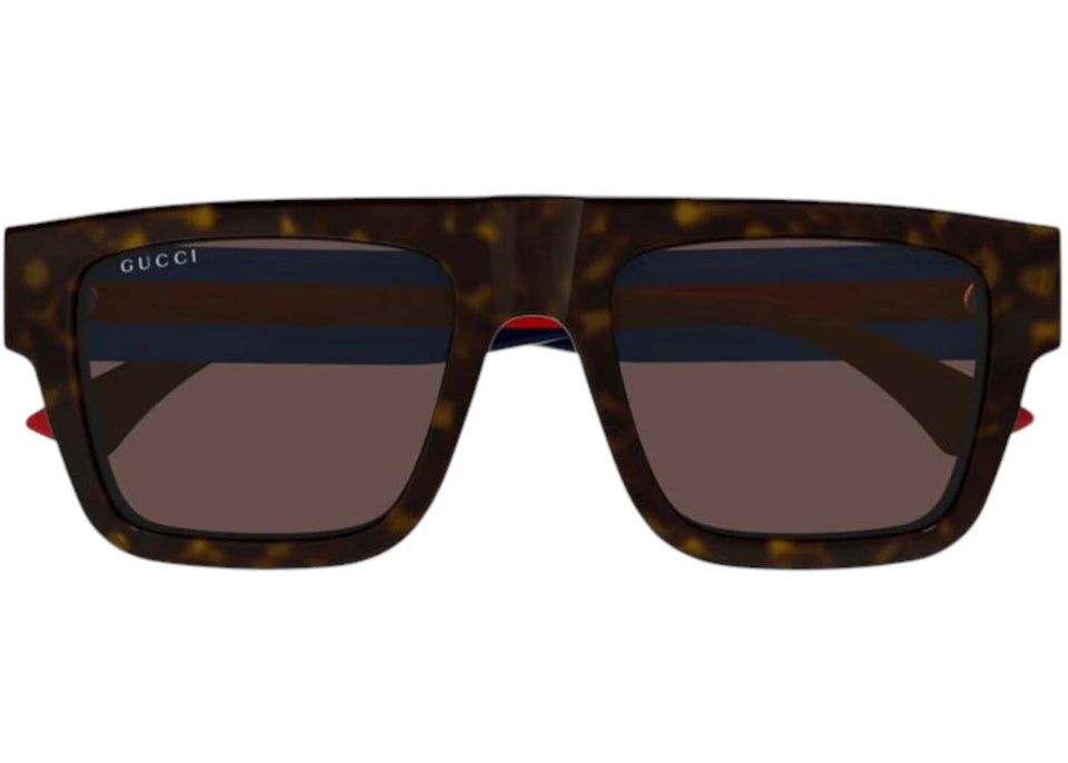 Gucci Flat Top Sunglasses Brown Gg1868S-002-53