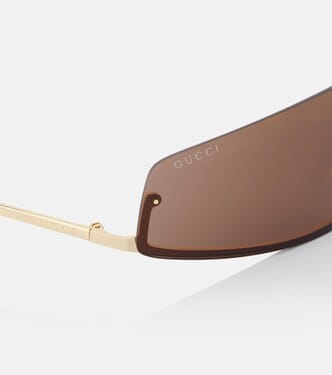 Gucci Flat Top Sunglasses Brown Gg1868S-002-53