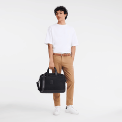 Longchamp Boxford L Briefcase Black