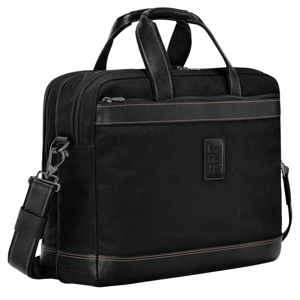 Longchamp Boxford L Briefcase Black