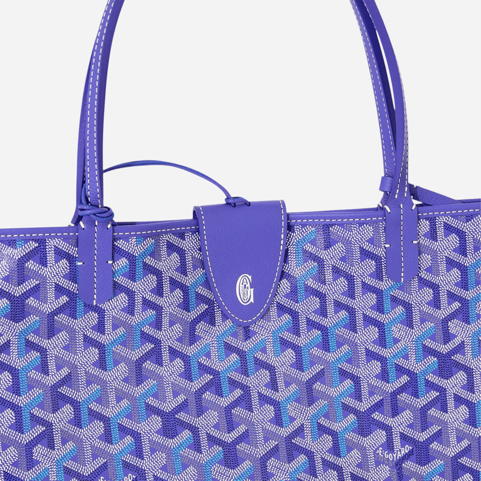 Goyard Saint Louis GM bag Multicoloured Blueberry Purple Limited Edition