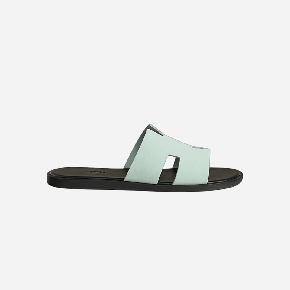 Hermes Izmir Sandal Bleu Glacier