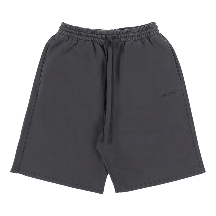 Off-White Diag Stripe Shorts Black