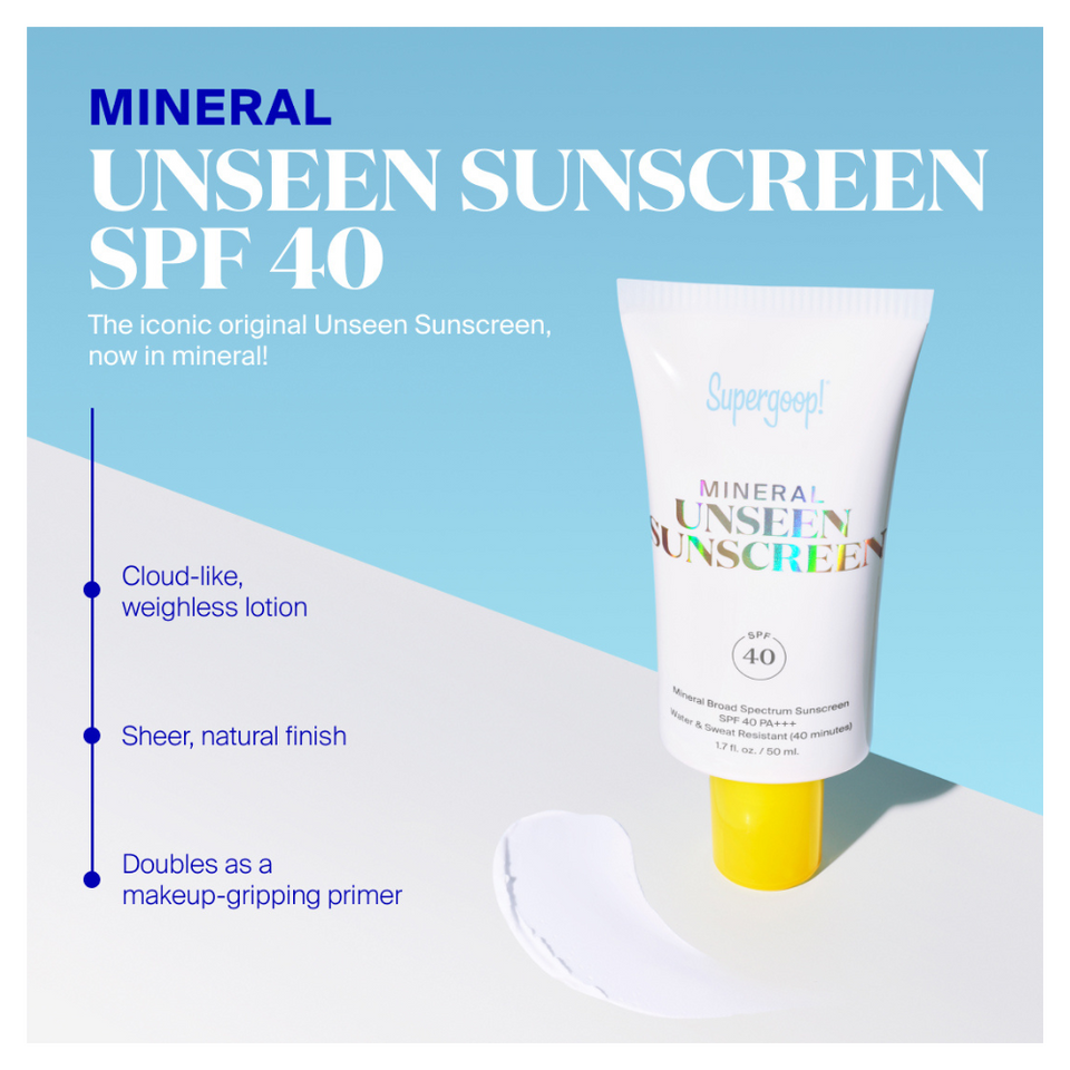 Mineral Unseen Sunscreen SPF 40