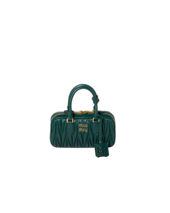 Arcadie matelassé nappa leather mini-bag