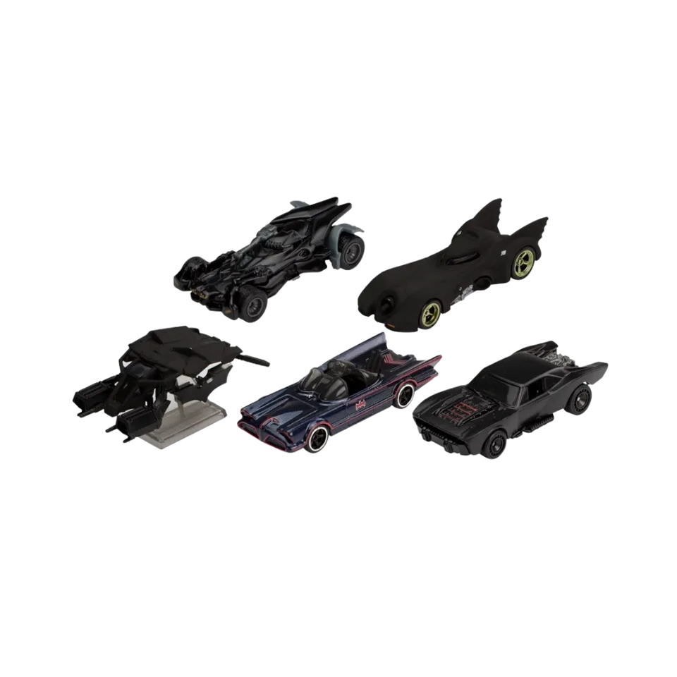 Hot Wheels DC Batman Box Set of 5