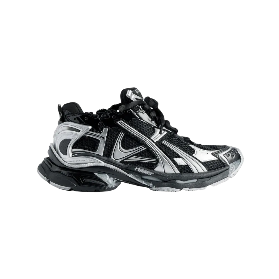 Balenciaga Runner Sneaker In Black