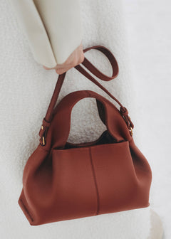 Polene Numero Neuf Mini Textured Red Clay
