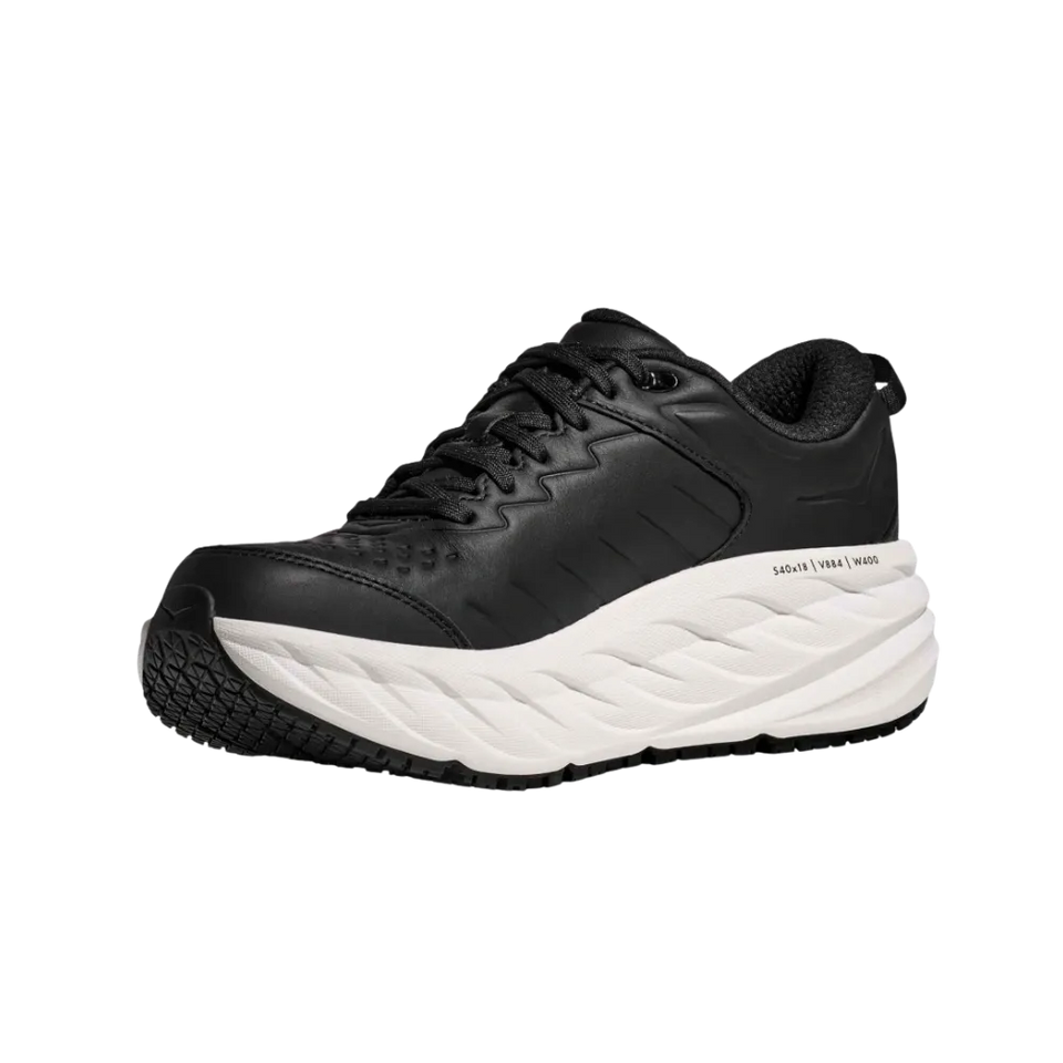 Hoka Bondi SR Carbon Black/White