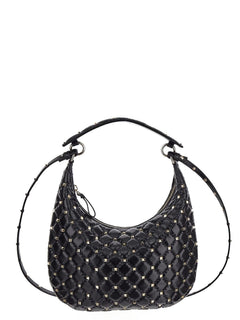 Valentino Garavani Rockstud Spike Small Hobo Bag
