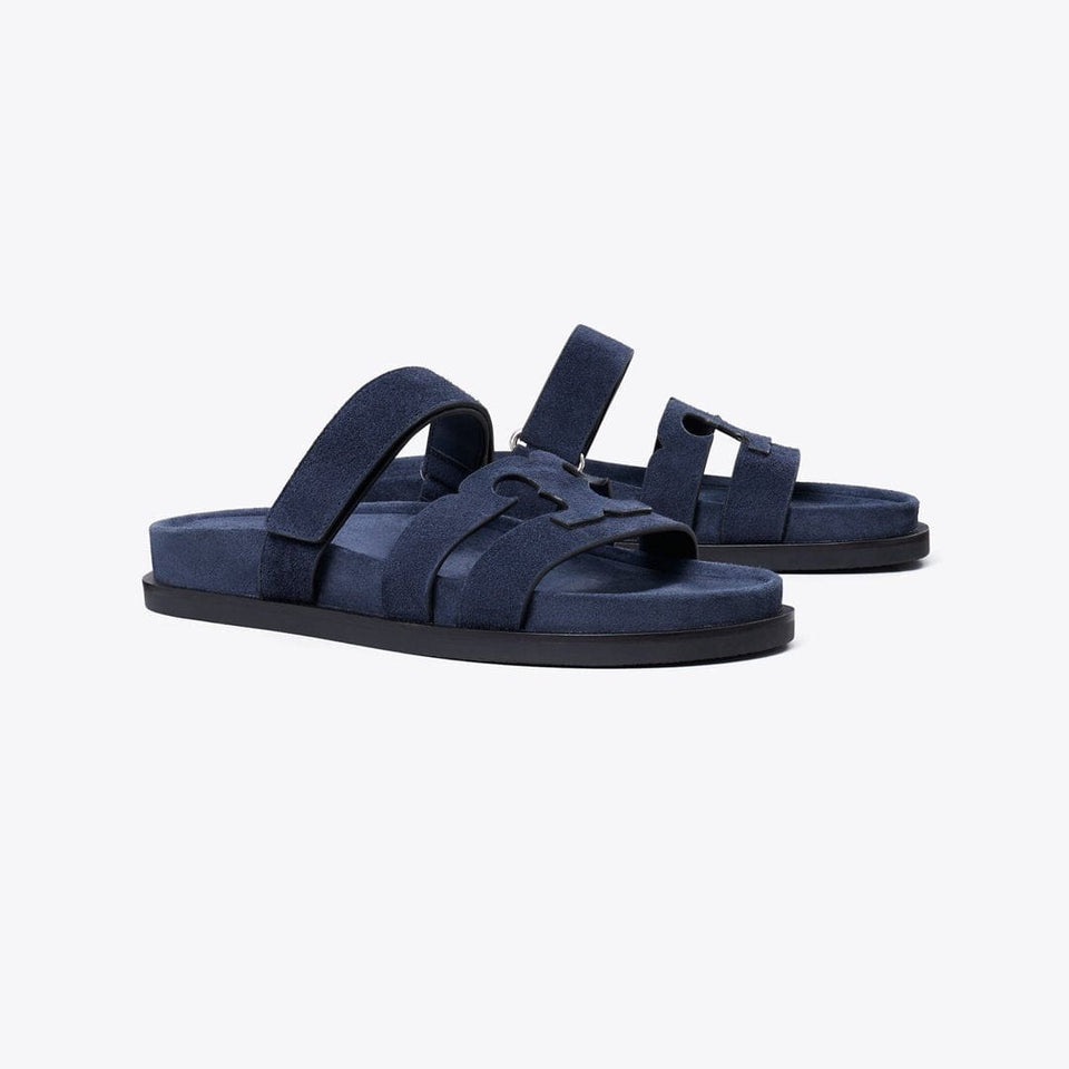 Tory Burch Ines Sport Slide NEW NAVY
