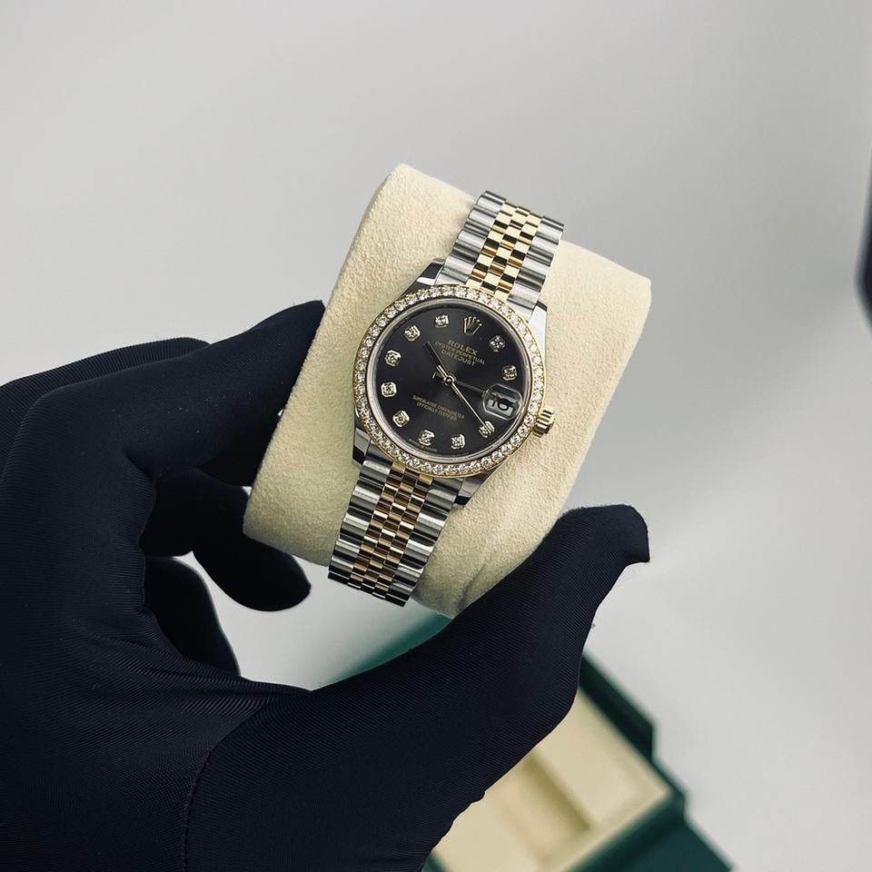 Rolex | Datejust | 278383RBR | Gold/Steel | 31 mm | Gold/Steel | Grey | Automatic