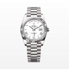 Rolex | Day-Date | 228239 | White gold | 40 mm | White gold | White | Automatic