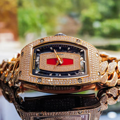 Richard Mille RM07-01 Rose Gold Diamond Set Jasper Dial