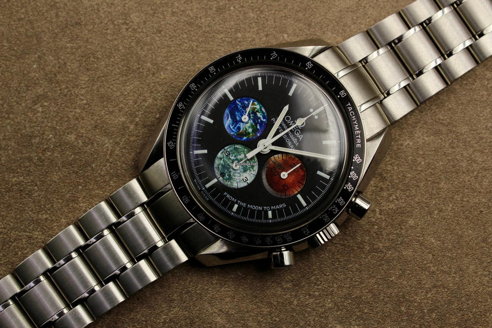 Omega Speedmaster Professional Moonwatch From The Moon To Mars Edition Limitée (Box/Paper)